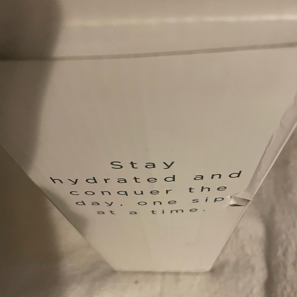 Black Stainless Water Bottle with Straw Lid - Picture 10 of 11